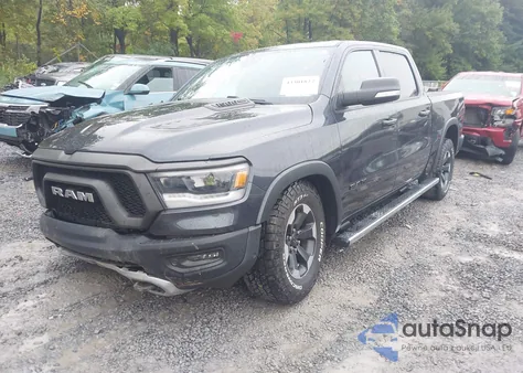2019 Ram 1500 Rebel 4X4 5'7 Box из США, поврежденный, VIN 1C6SRFLT7KN559405